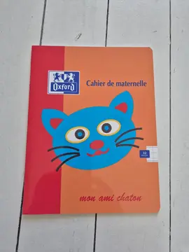 Cahier de maternelle 32p 17x22 90g