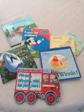 Lot de 7 livres pour jeunes enfants