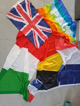 drapeaux france belgique royaume uni italie peace