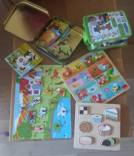 Lot de jeux enfants bas age