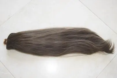 Extension cheveux naturels châtain