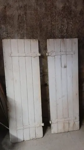volets en bois