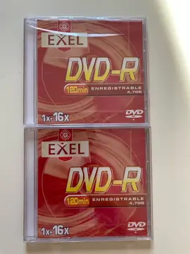 2 DVD-R enregistrables