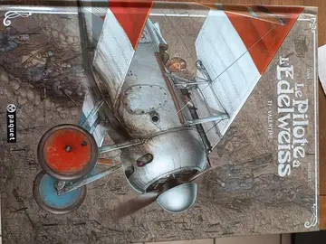 BD Le pilote à l'Edelweiss - 2 tomes