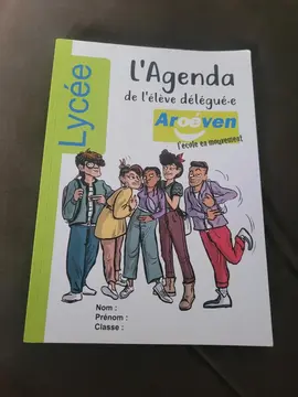 agenda de l élève delegue lycee
