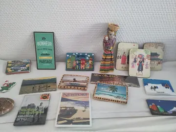 lot de magnets pour frigo