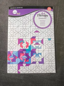 cahier de coloriage art therapy neuf