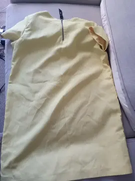 robe jaune Zara 40