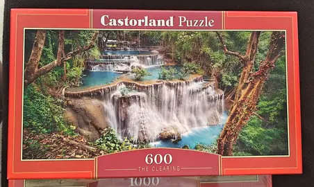 puzzle cascades 600 pièces