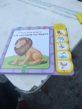 livre avec bruits d'animaux