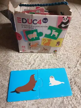 puzzle d'association/jeux enfant