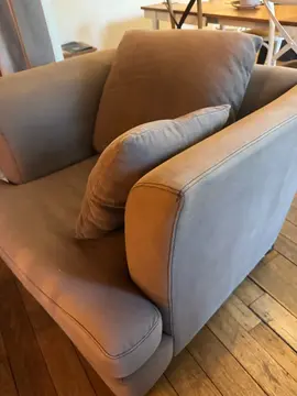 fauteuil gris