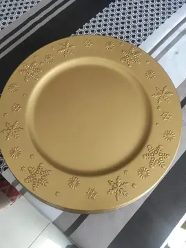 assiette en plastique
