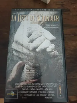 VHS la liste de Schindler