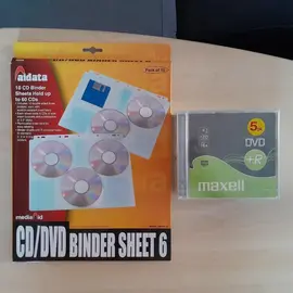 DVD vierges et pochettes
