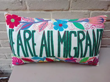 Coussin WE ARE ALL MIGRANTS