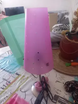 lampe rose
