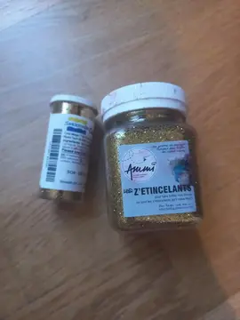 Paillettes dorées