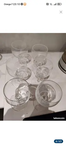 lot de verres