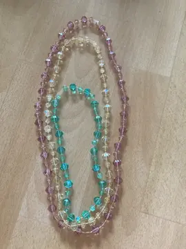 lot de 3 colliers en plastique