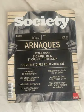 magazine society édition été 2024