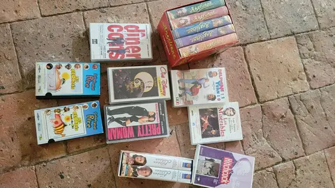 lot de k7 videos