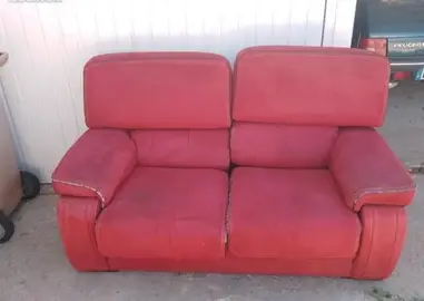 Canapé rouge