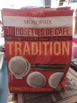 Dosettes de café souples