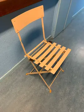 chaise métallique type pour jardin/balcon