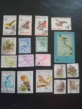 Timbres / Oiseaux lot 2