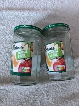 2 POTS EN VERRE