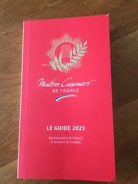 livre "les Meilleurs cuisiniers du monde 2025"