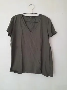Tee-shirt T M kaki