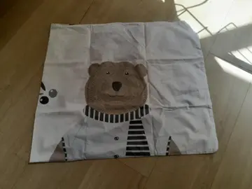Taie d'oreiller tête d'ours
