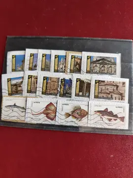 série timbres France architecture++++