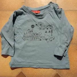 Pull fin motif voiture 18m