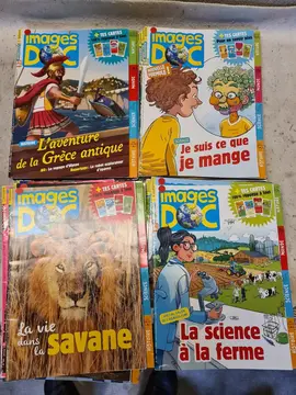 Une trentaine de revues Images Doc 8-12 ans