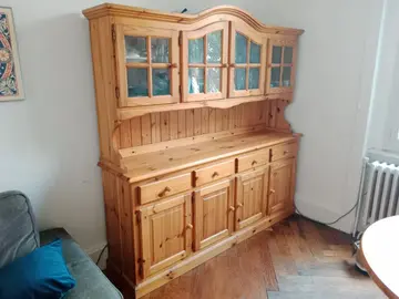 Vaisselier bas et meuble haut 195X109X46