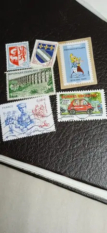 timbres France lot 4