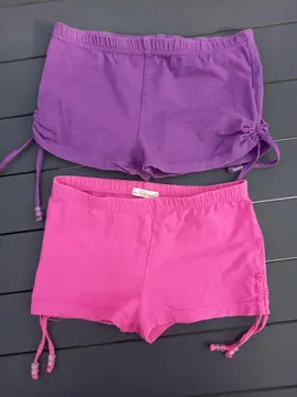 2 shorts fille