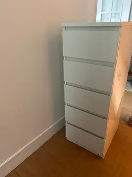 meuble à 5 tiroirs