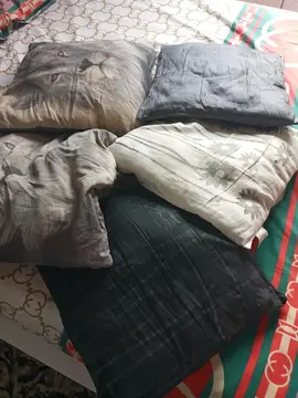 5 coussins