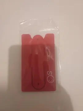 Porte carte à mettre au dos d'un telephone