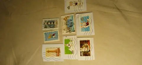timbres France lot 8