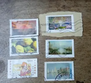 timbres France lot 12