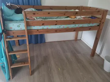 lit cabanne sans matelas 90×190