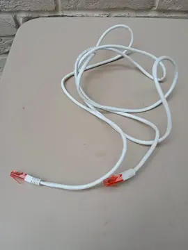 Câble RJ45 blanc 2 mètres