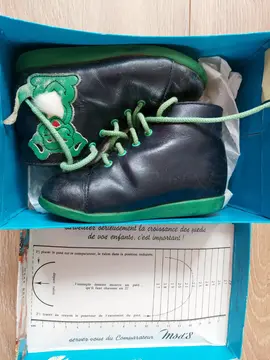 bottines cuir mixtes pointure 21