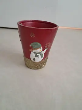 pot de fleurs Noël