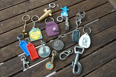 Lot de porte-clés